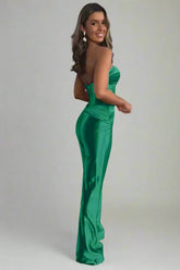 Radiant Rouge Strapless Corset Jumpsuit (II), Cuavan