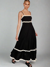 Spaghetti Strap Maxi Dress, Cuavan