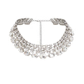 Elizabeth Layered Crystal Necklace, Cuavan