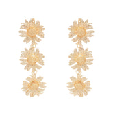 Eléonore Sunflower Drop Earrings