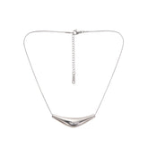 Thérèse Silver Pendant Necklace