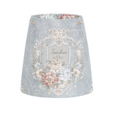 Aliénor Embroidered Mini Dress — Blue