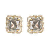 Embellished Square Earrings