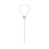 Priscille Butterfly Charm Necklace