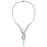 Odile Cheetah Crystal Pendant Necklace