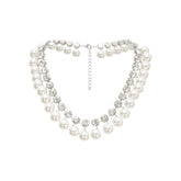 Valérie Layered Pearl Necklace, Cuavan