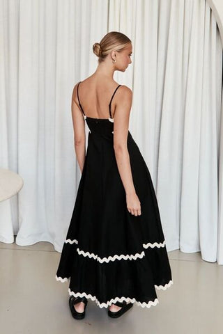 Spaghetti Strap Maxi Dress, Cuavan