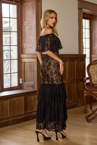 Southey Lace Mermaid Maxi Dress