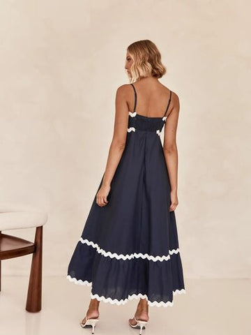 Spaghetti Strap Maxi Dress, Cuavan