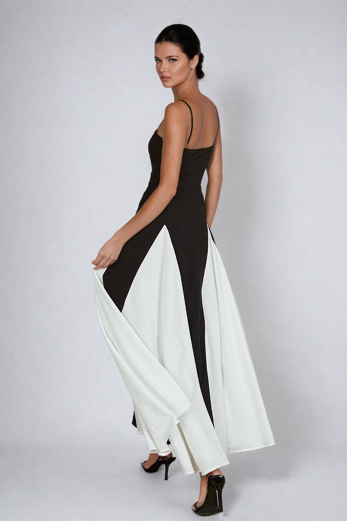 Selene Deconstructed Ruch Maxi Dress, Cuavan