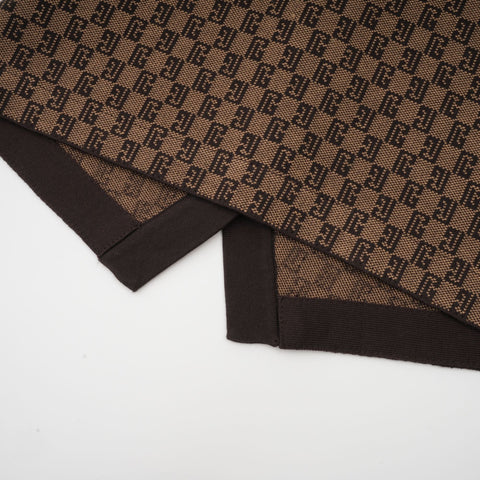 Cyrielle Monogram Jacquard Top and Trousers Set
