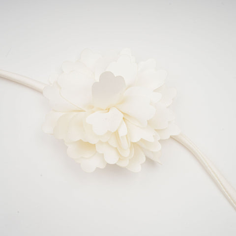 Nouria Twist-Detail Crop Top — White