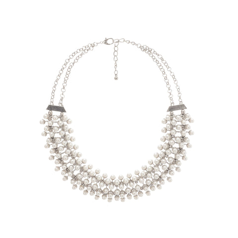 Perrine Imitation Pearl Necklace
