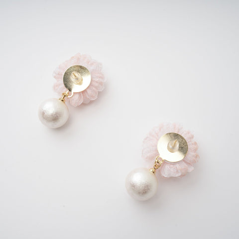 Capriana Floral Drop Earrings, Cuavan
