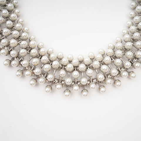 Perrine Imitation Pearl Necklace