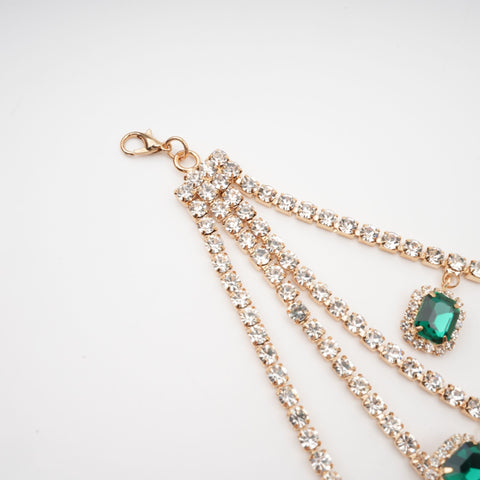 Frederica Layered Crystal Necklace