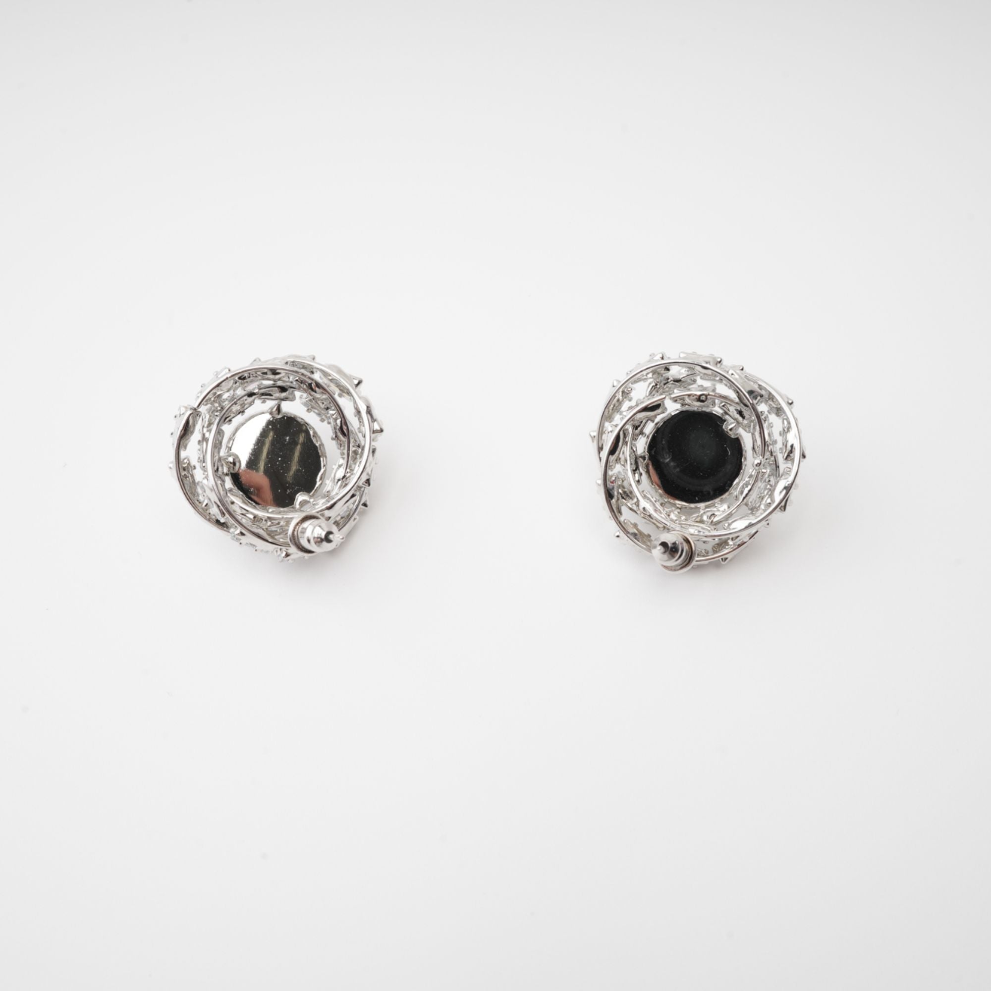 Emmelina Faux-Pearl Crystal Earrings, Cuavan