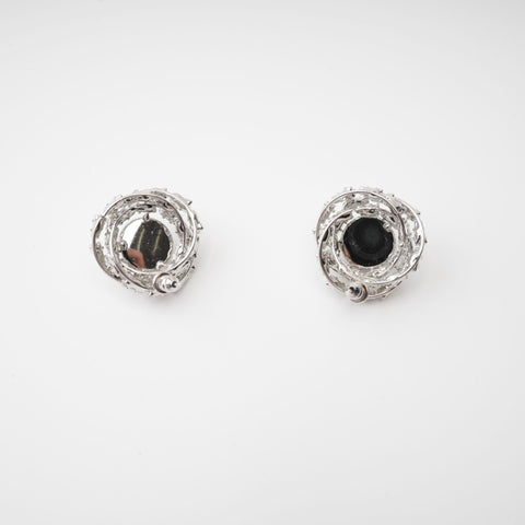 Emmelina Faux-Pearl Crystal Earrings, Cuavan