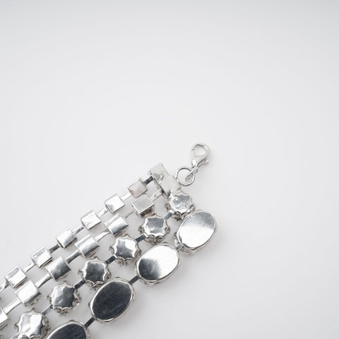 Elizabeth Layered Crystal Necklace, Cuavan