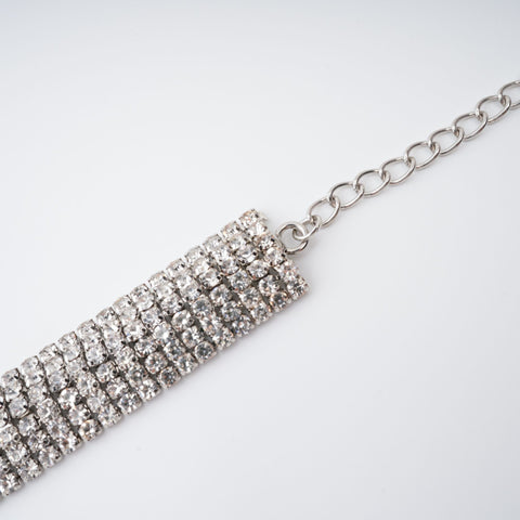 Crystal Bow Necklace