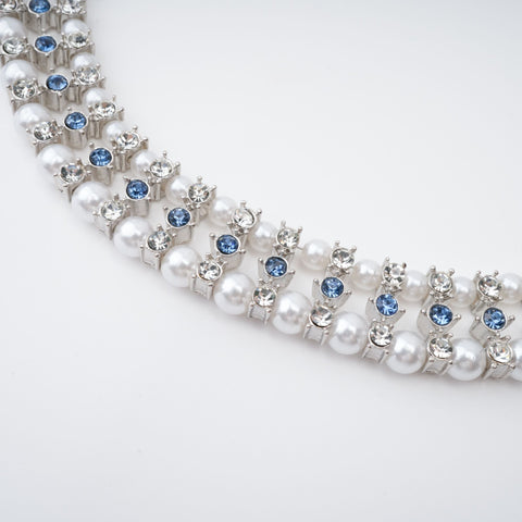 Alana Faux-Pearl Crystal Necklace