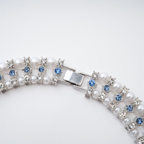 Alana Faux-Pearl Crystal Necklace