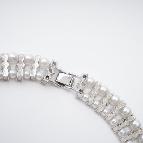 Alana Faux-Pearl Crystal Necklace