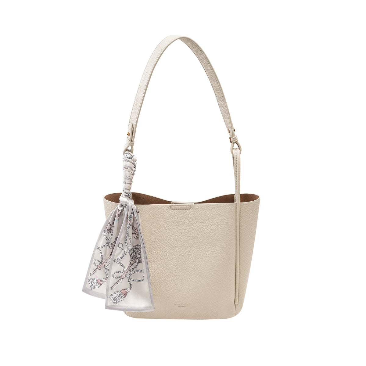 Zahra Scarf-Detail Tote Bag