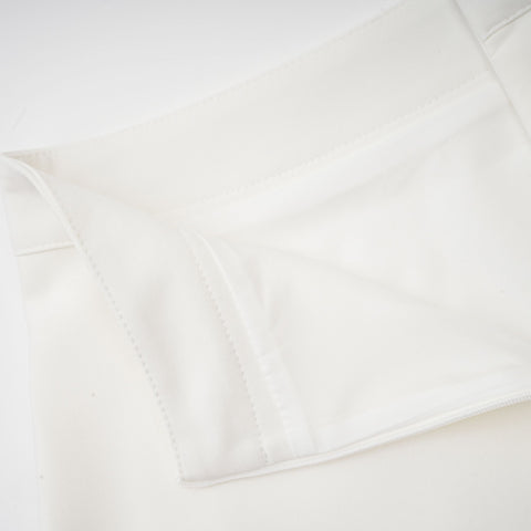 Hilaire 3D Petal Top and Skirt Set — White