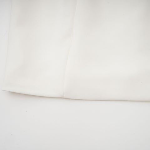 Hilaire 3D Petal Top and Skirt Set — White