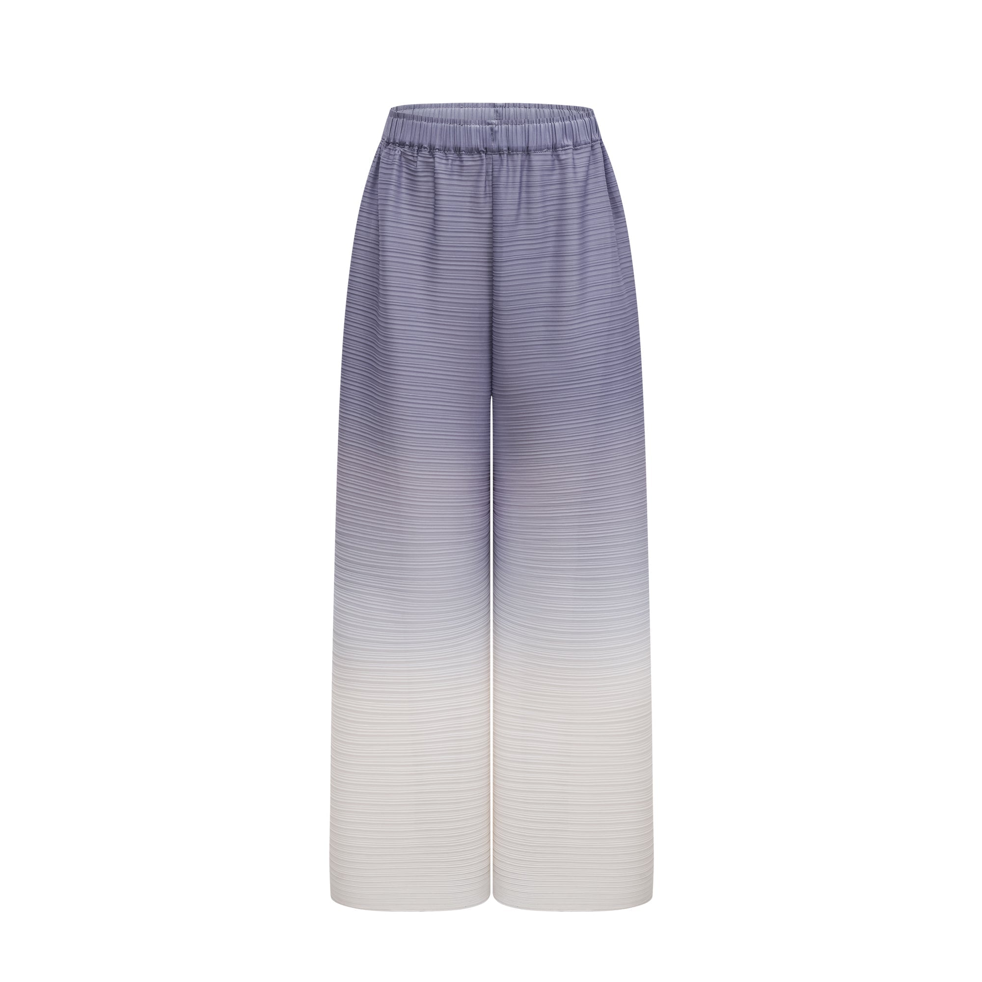 Agathe Gradient Blouse and Trouser Set — Purple, Cuavan