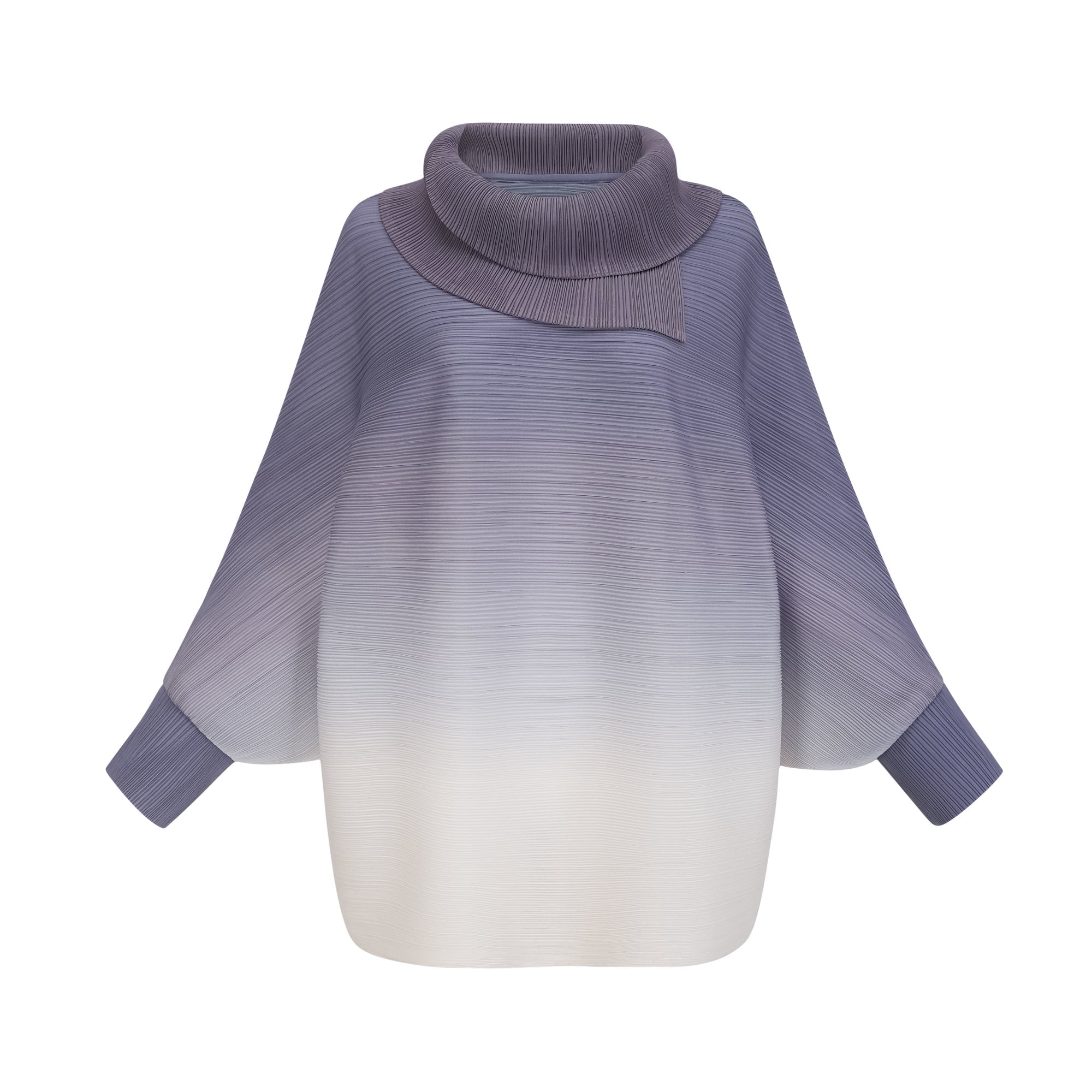 Agathe Gradient Blouse and Trouser Set — Purple, Cuavan