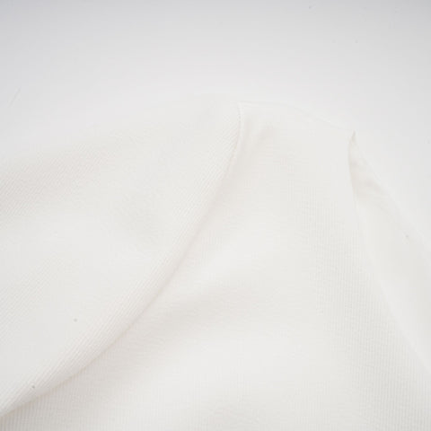 Elodie Bubble-Skirt Mini Dress — White