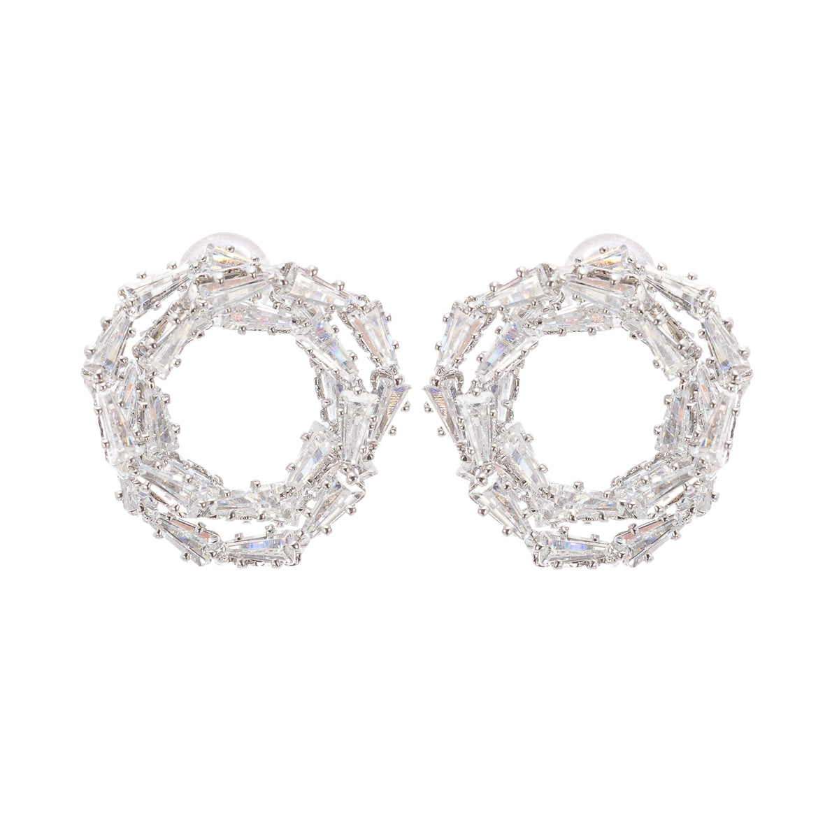 Amélie Crystal Stud Earrings