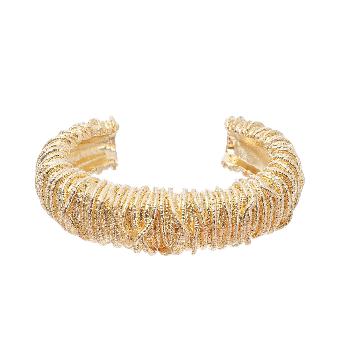 Juliette Gold Textured Bracelet