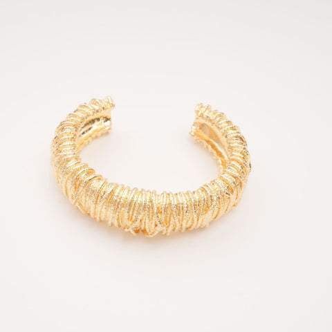 Juliette Gold Textured Bracelet