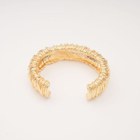 Juliette Gold Textured Bracelet