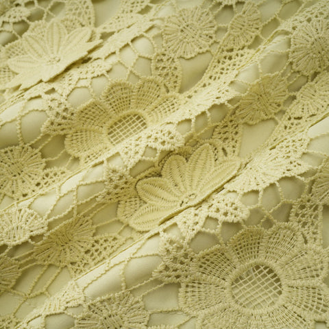 Hélène Floral Embroidery Shirt and Skirt Set — Green