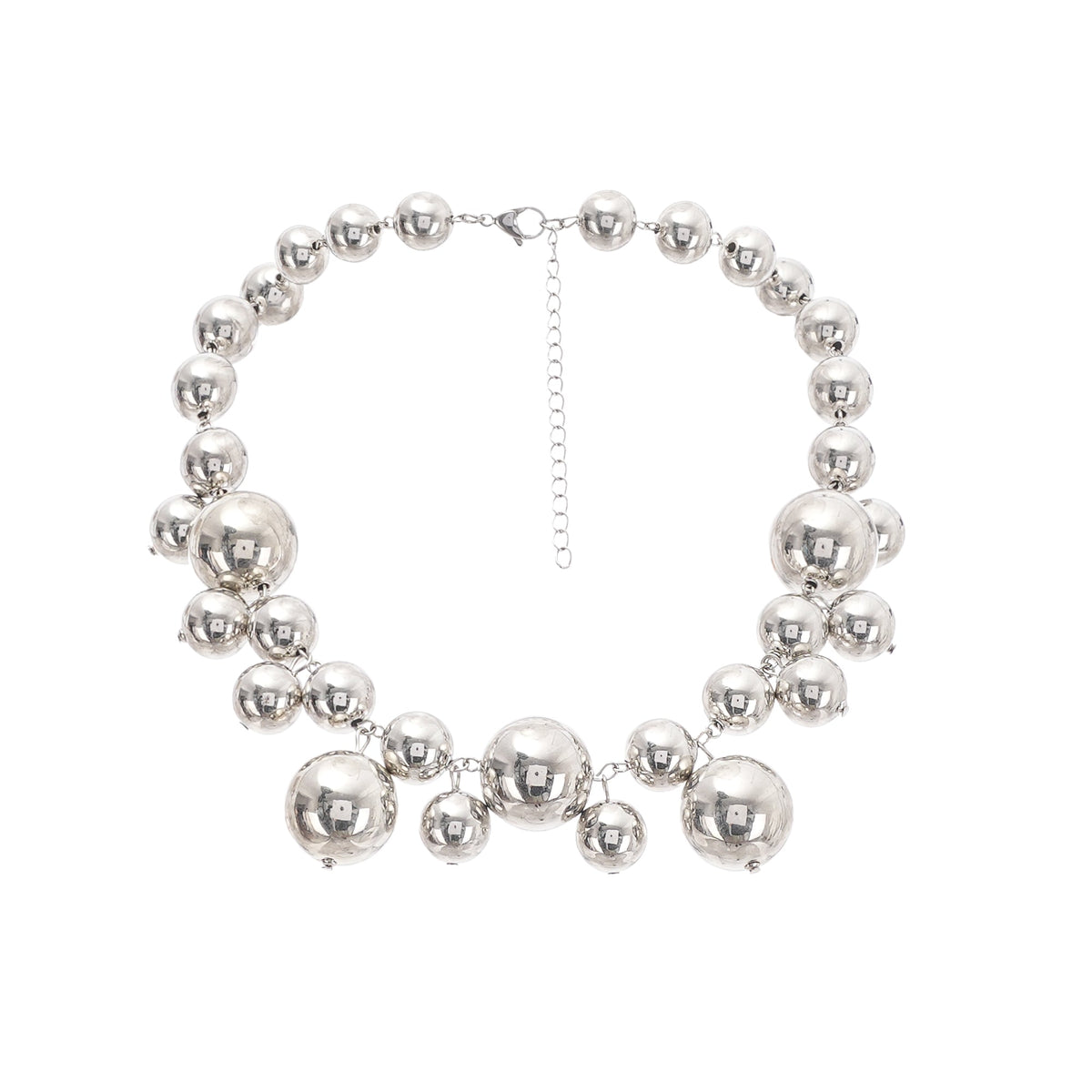 Giselle Beaded Orb Necklace, Cuavan