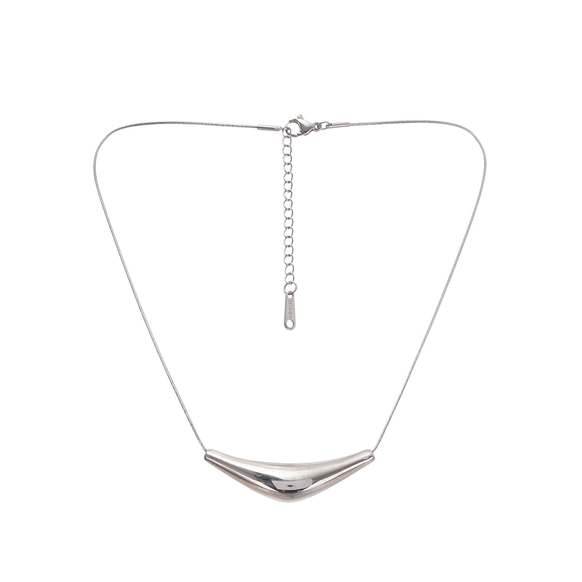 Thérèse Silver Pendant Necklace