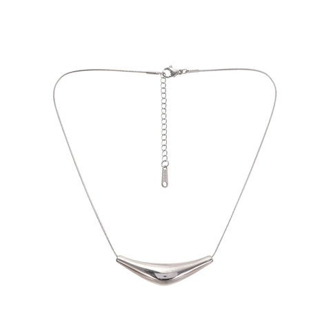 Thérèse Silver Pendant Necklace