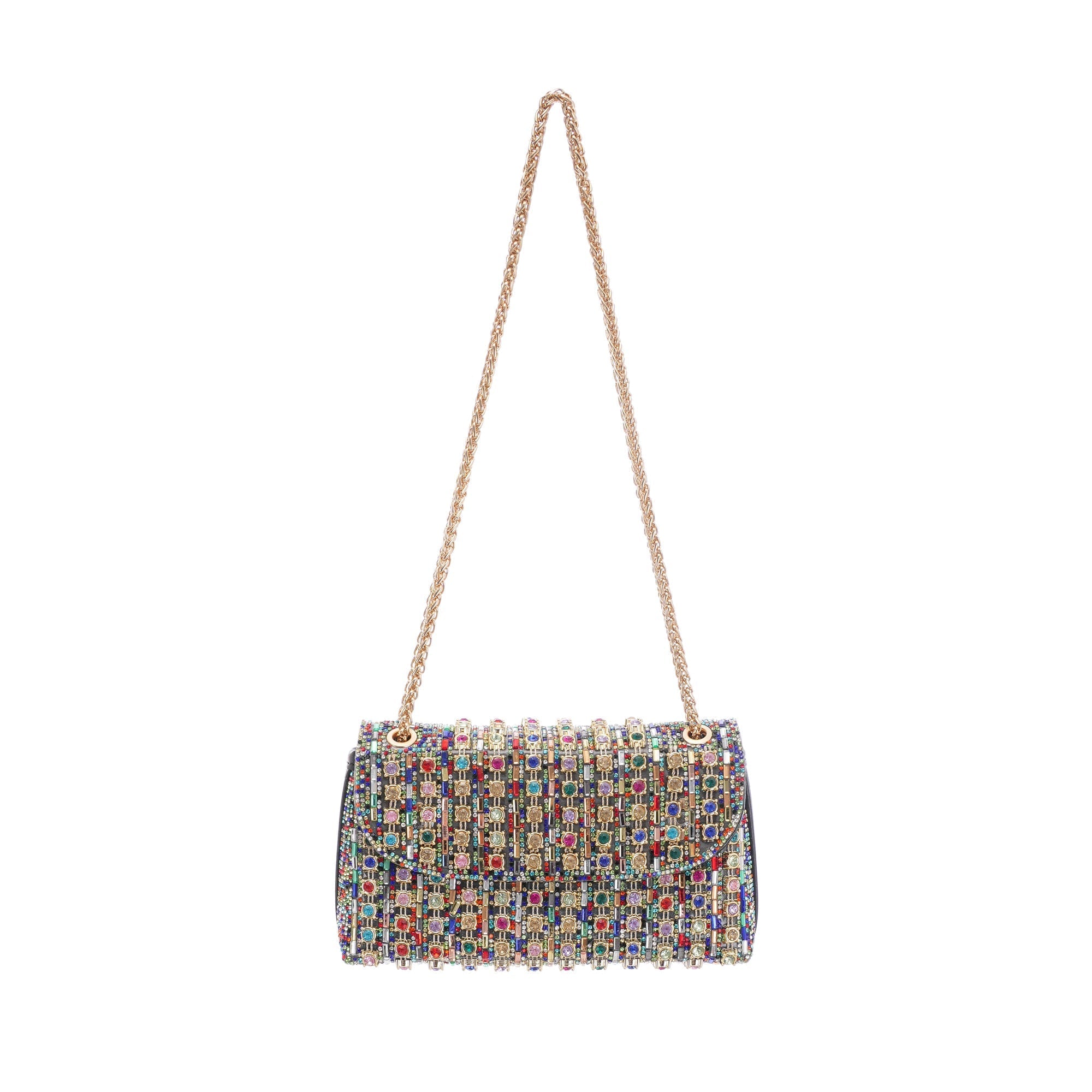 Jade Crystal Shoulder Bag, Cuavan