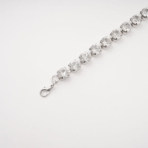 Aimée Faux-Flower Crystal Necklace