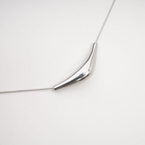 Thérèse Silver Pendant Necklace