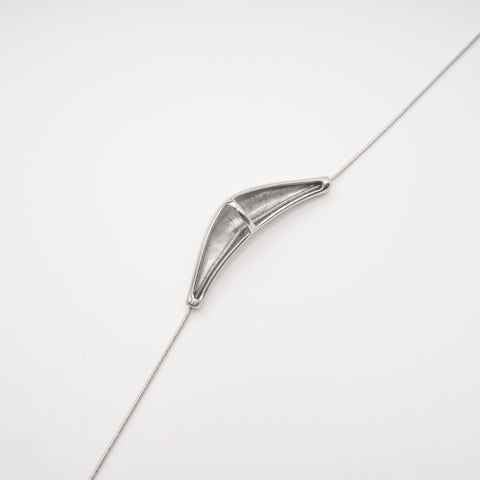 Thérèse Silver Pendant Necklace