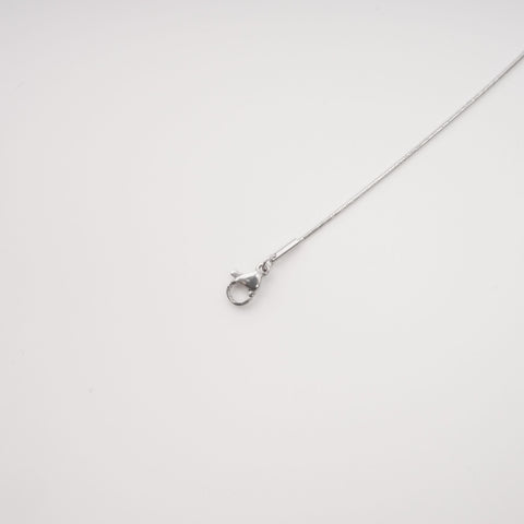 Thérèse Silver Pendant Necklace