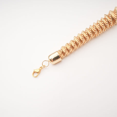 Twisted Gold Necklace