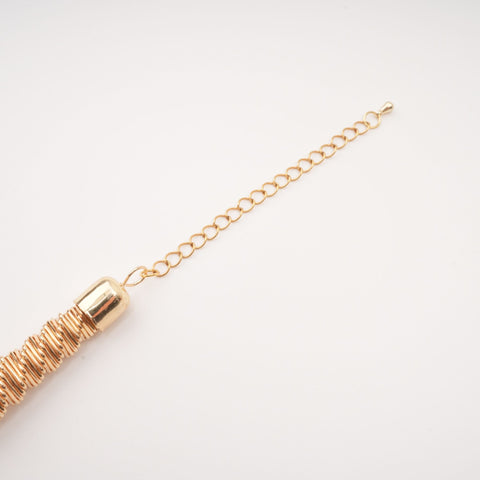 Twisted Gold Necklace
