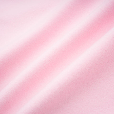 Louisette Faux-Fur Cuff Coat — Pink