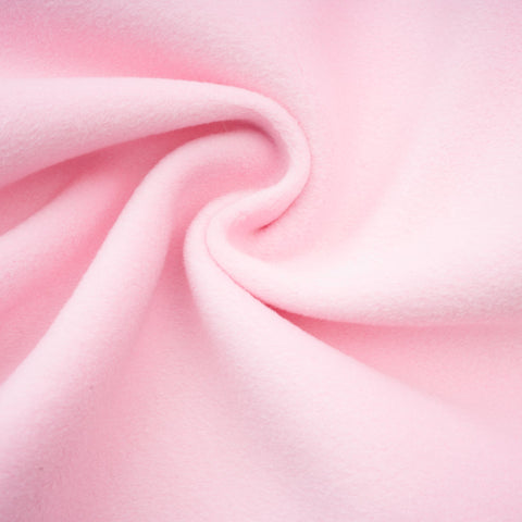 Louisette Faux-Fur Cuff Coat — Pink